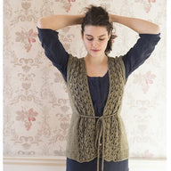Berroco Hoehne Vest- Portfolio Waistcoat Knitting Pattern