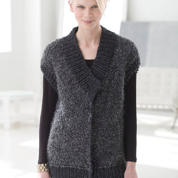 Teddy Vest Waistcoat Knitting Pattern