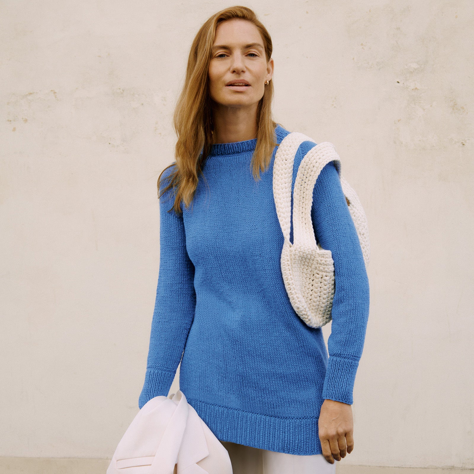 Lana Grossa Raglan Pullover Jumper Knitting Pattern