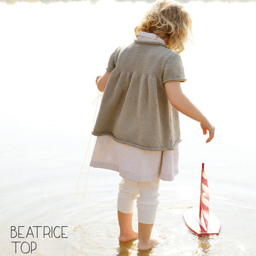 Blue Sky Fibers Beatrice Top Jumper Knitting Pattern