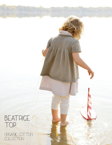 Blue Sky Fibers Beatrice Top Jumper Knitting Pattern