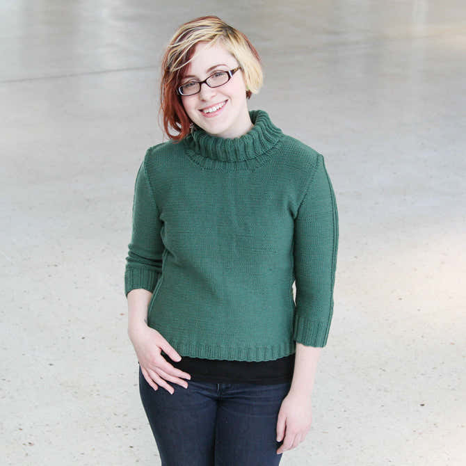 Valley Yarns 40th Anniversary Thornes Pullover Knitting Pattern