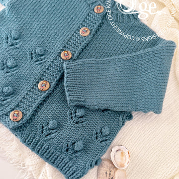 Freckles Bottom Up Cardigan - P289