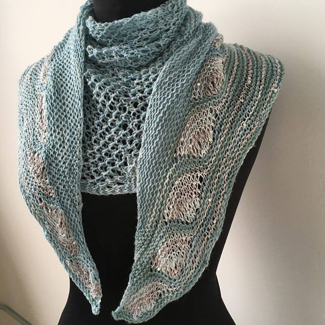 Artyarns Peacock Shawl Kit