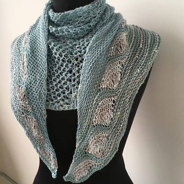 Artyarns Peacock Shawl Kit