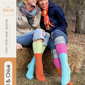 Spud & Chloe by Blue Sky Fibers 9806 Two-For-One Socks
