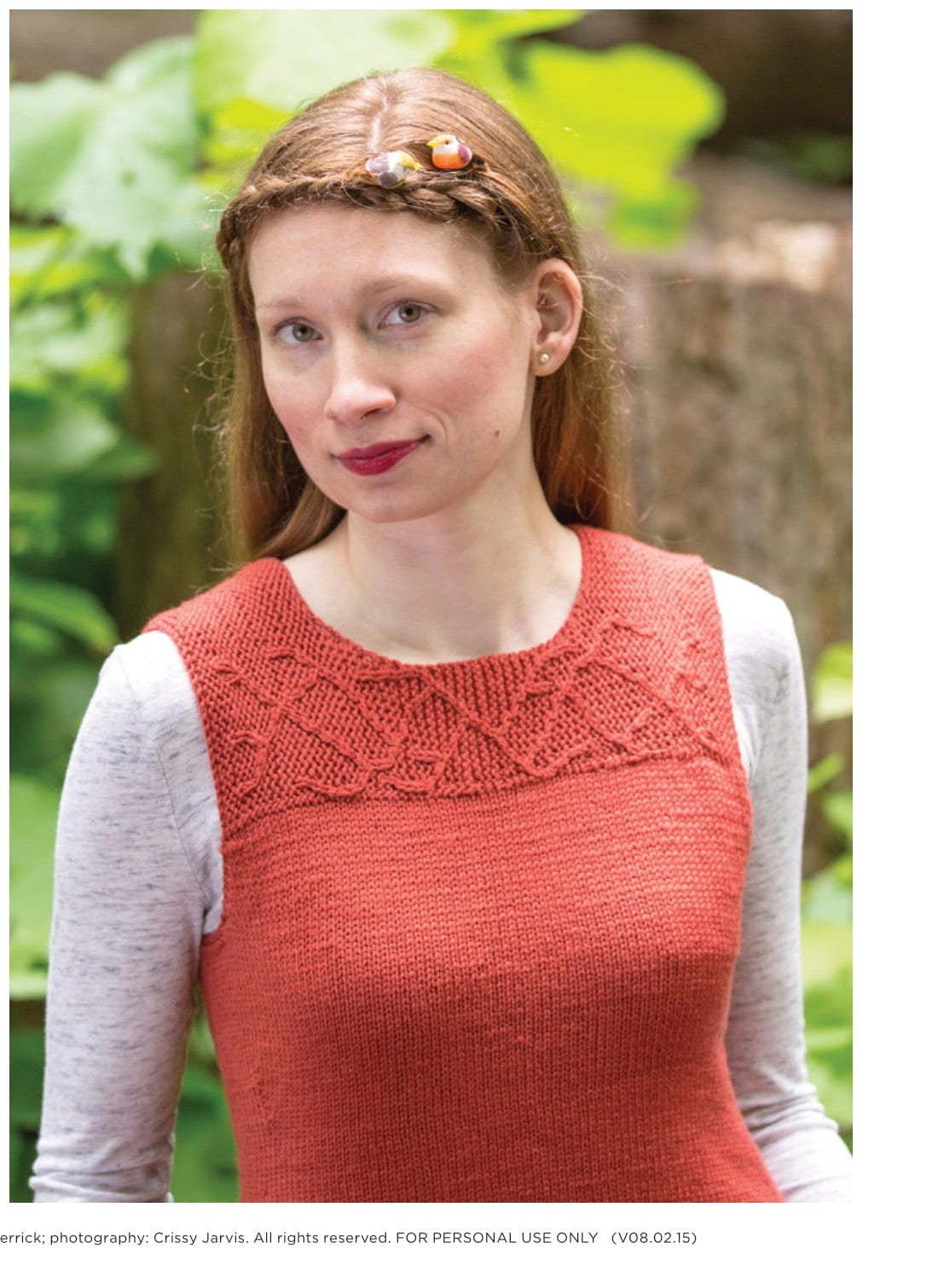 Twist Collective Meristem Vest Knitting Pattern