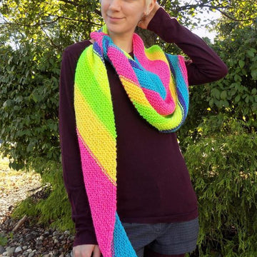 Plymouth Yarn F824 Asymmetric Shawl (Free)