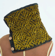Deco Fans Cowl Knitting Pattern