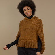 Tahki Yarns Searchlight Poncho Knitting Pattern