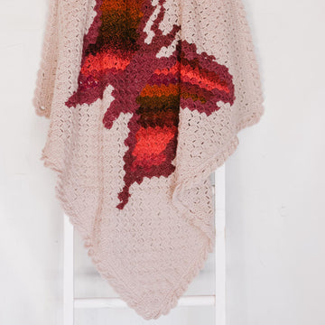 C2C Crochet Butterfly Blanket