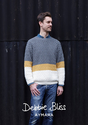 Debbie Bliss Dave Jumper Knitting Pattern