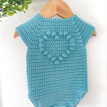 Heart Baby Romper