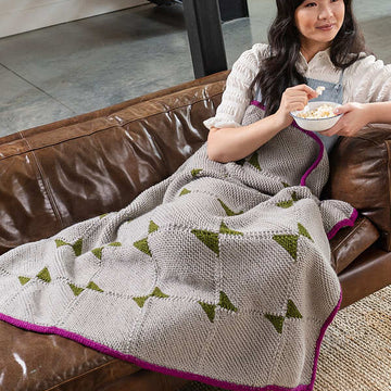 Peggy Blanket in Berroco Vintage Chunky PDF