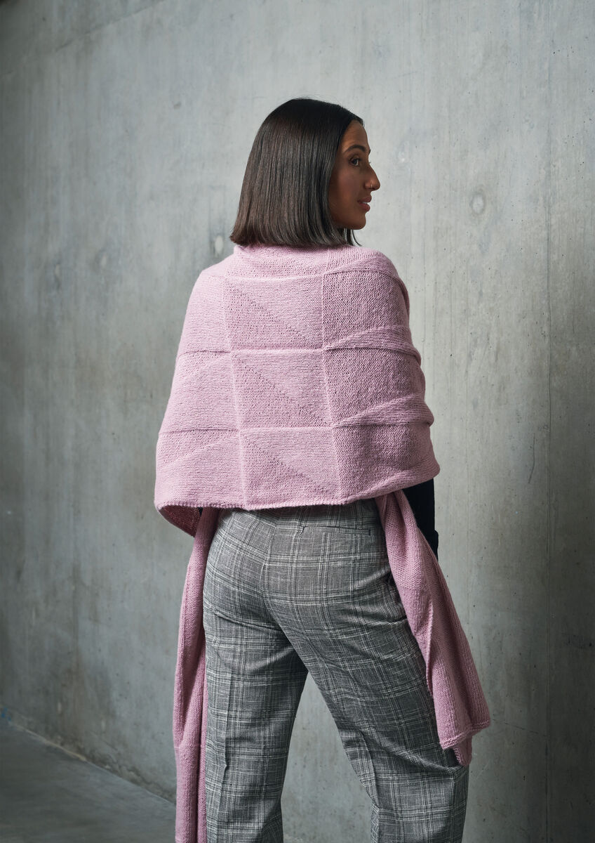 Coleman Street Wrap Knitting Pattern