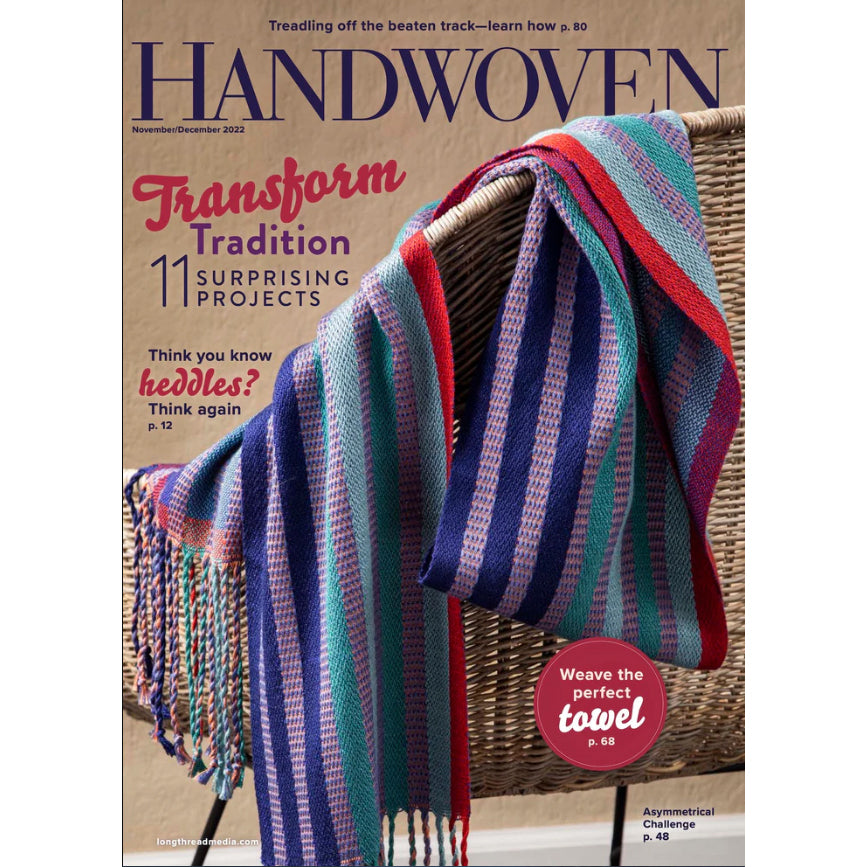 Handwoven Magazine November/December 2022