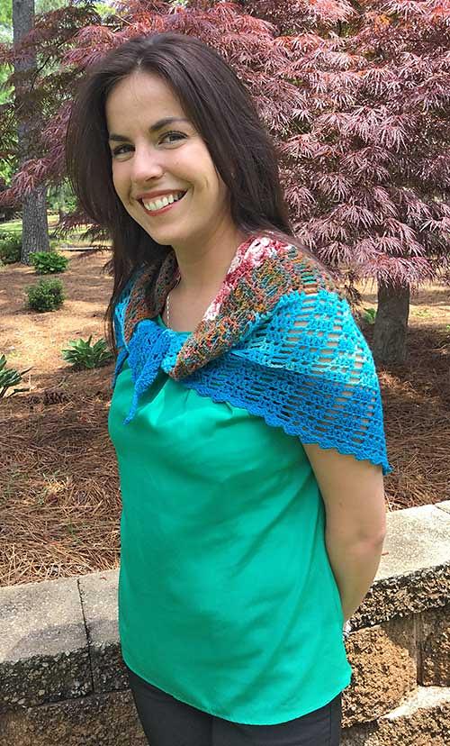 Transitions Crochet Shawl