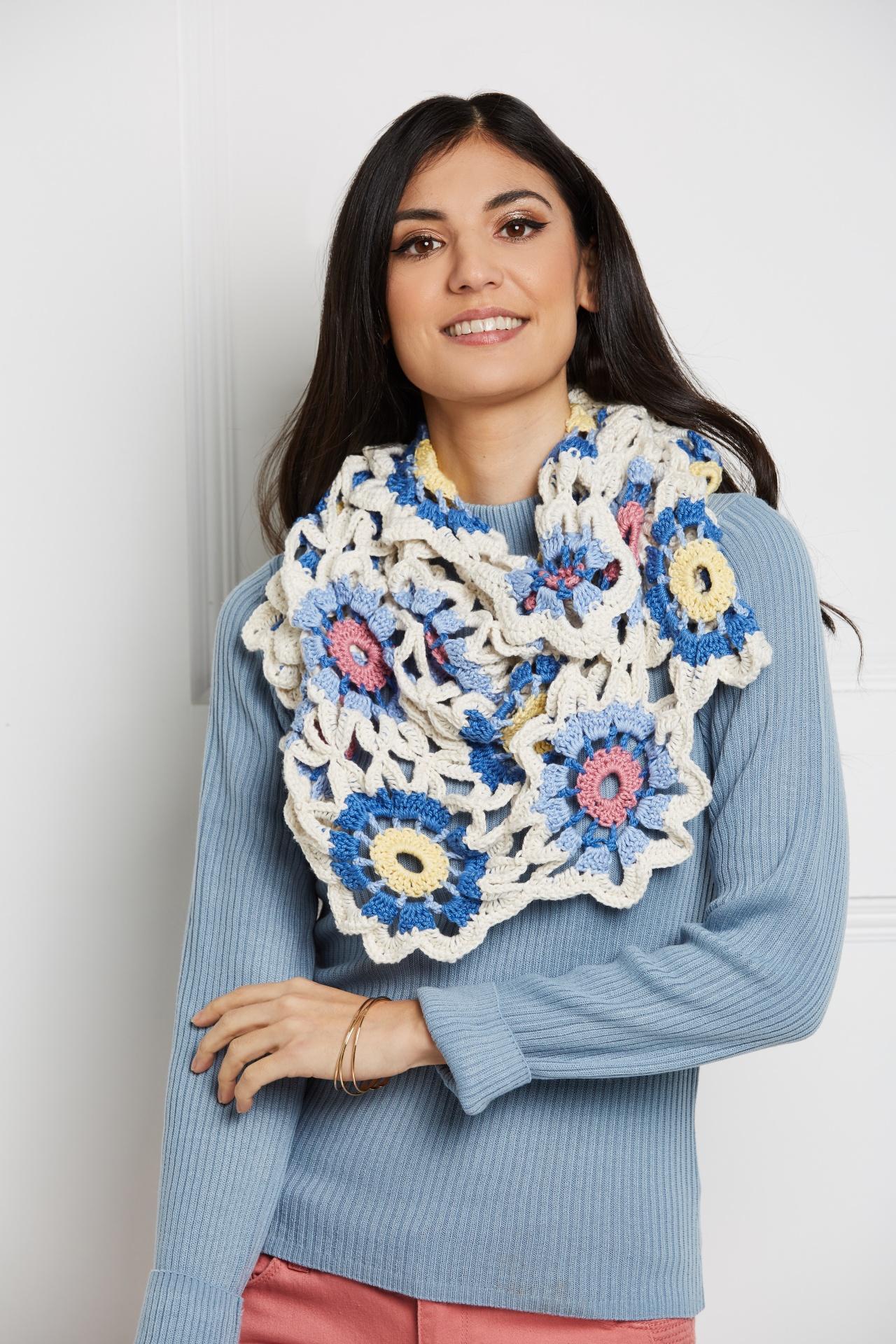 Spring Bouquet Shawl