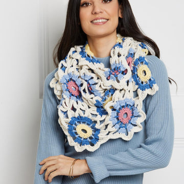 Spring Bouquet Shawl