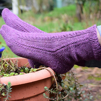 Skacel Beatroot Socks Knitting Pattern