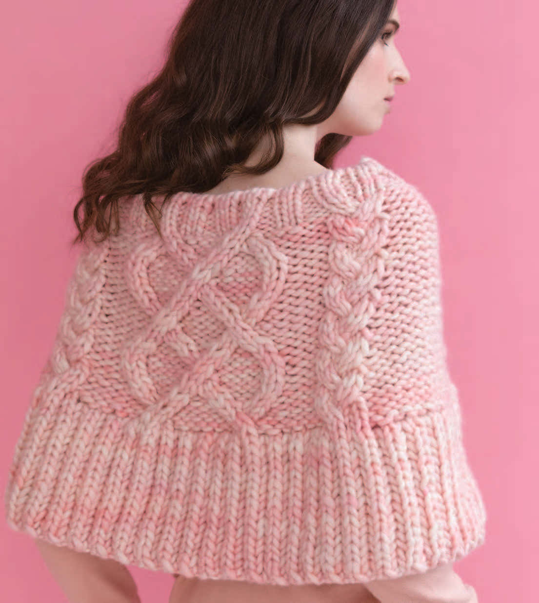 Chambers Poncho Cape Knitting Pattern