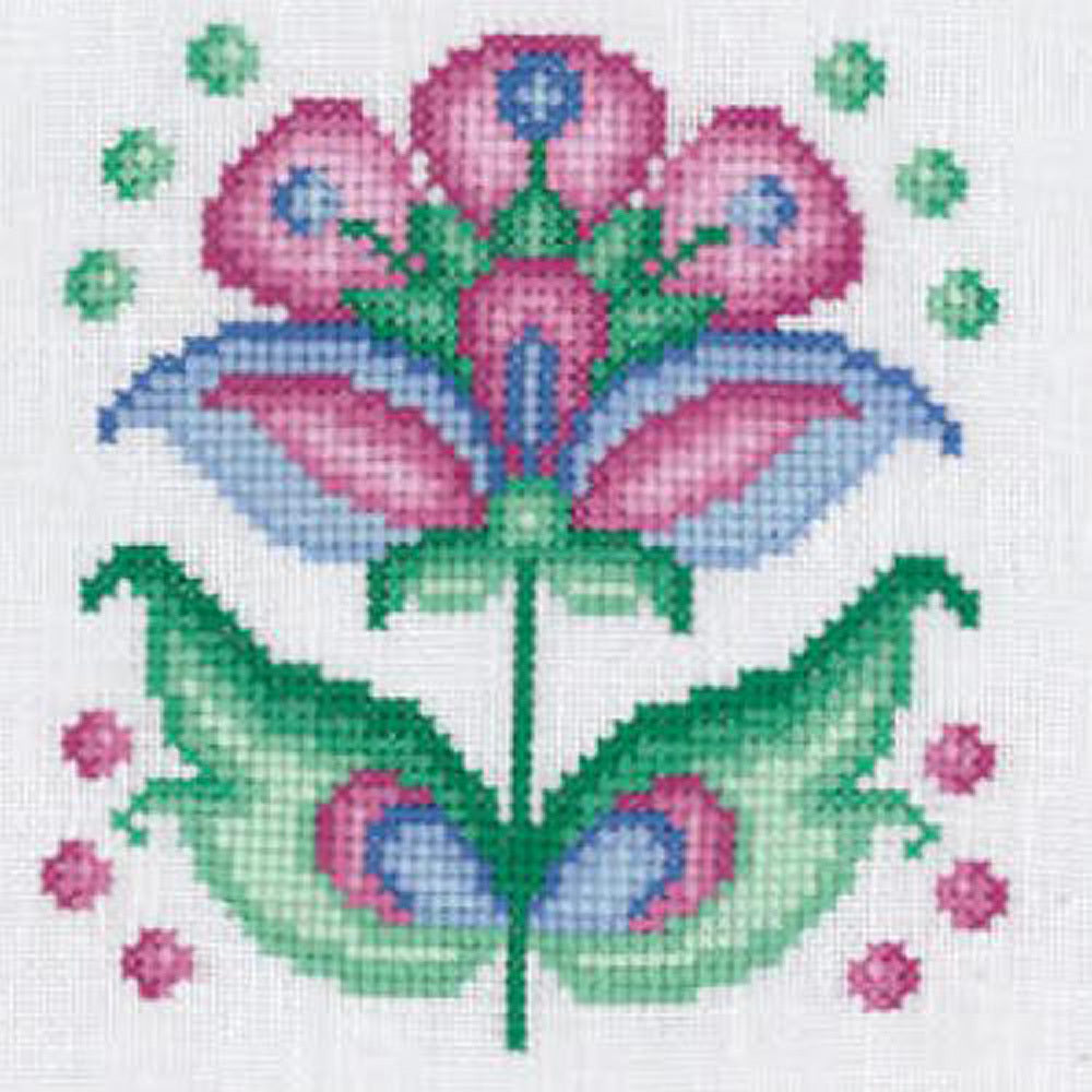 Creative World of Craft Spring Garden Folk Art Mini Kit
