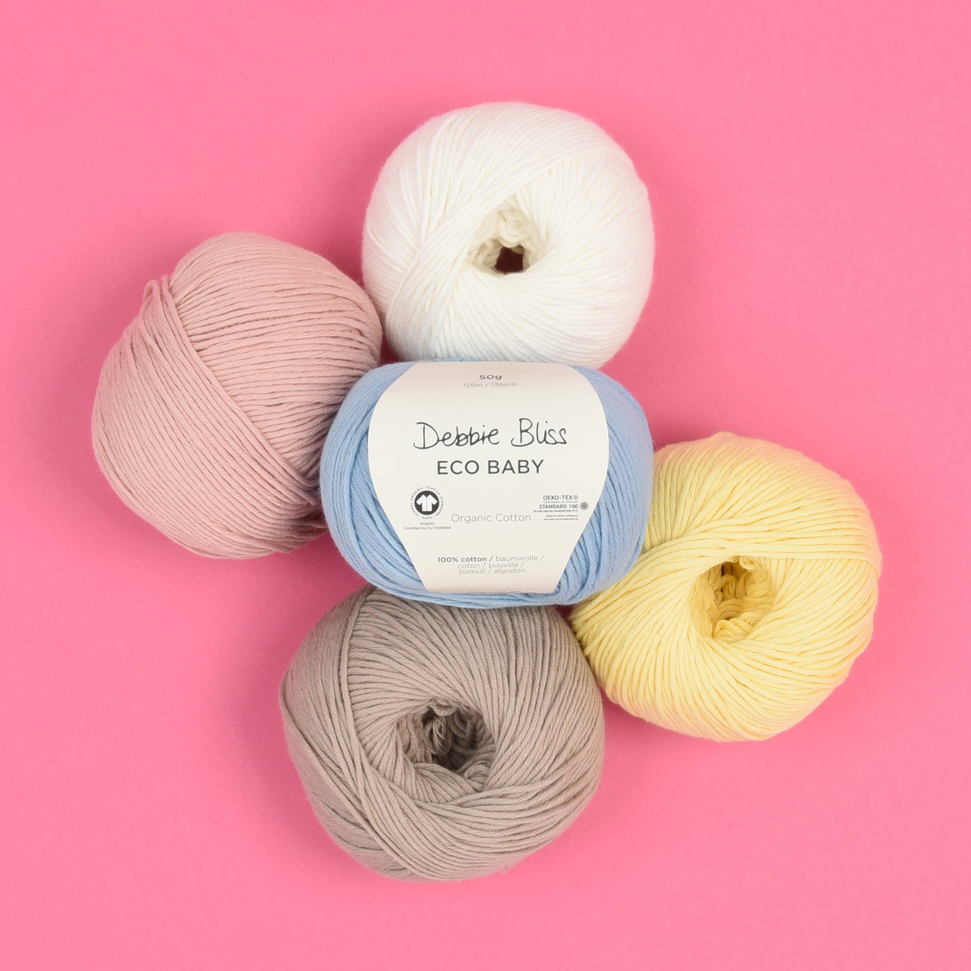 Debbie Bliss Eco Baby Yarn - Cotton Sport
