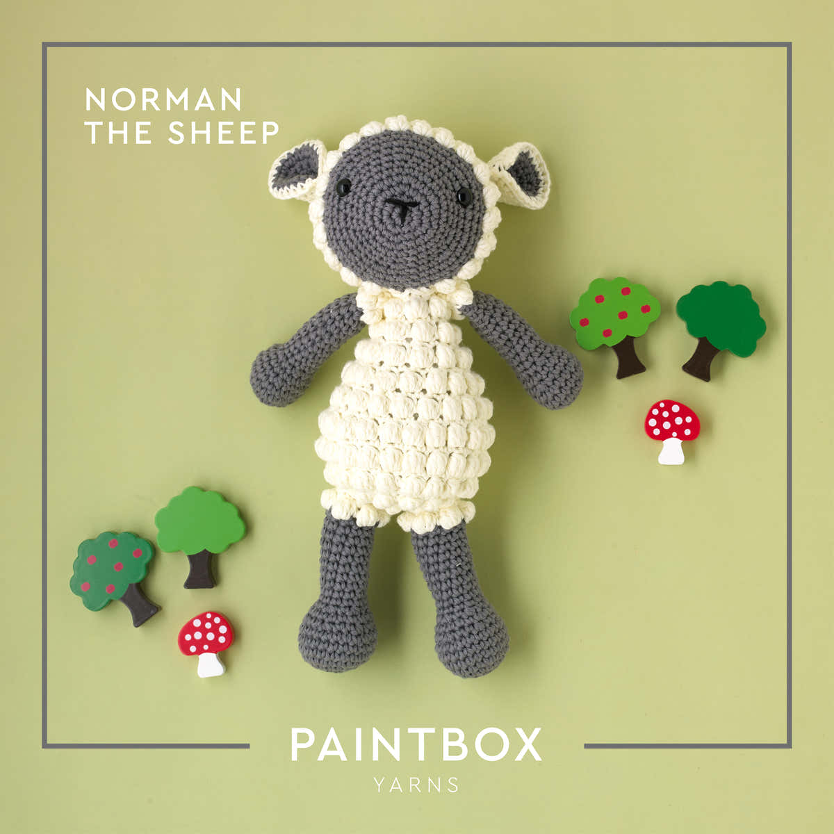 Paintbox Yarns Norman the Sheep Crochet Pattern