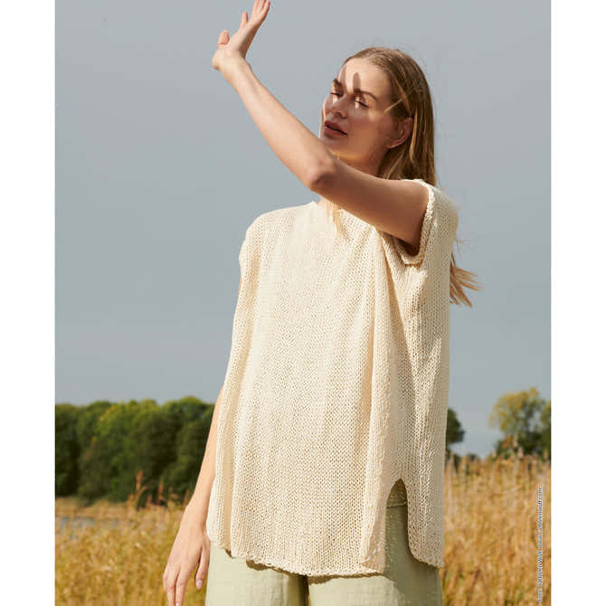 Lana Grossa Top Jumper Knitting Pattern