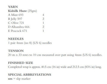 Ultraviolet Wrap in Rowan Kidsilk Haze - ZB352-00009-ENP - PDF