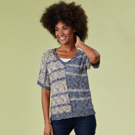 Tahki Yarns Monterey Tee Knitting Pattern