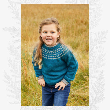 Willow & Lark Wren Child's Sweater Knitting Pattern