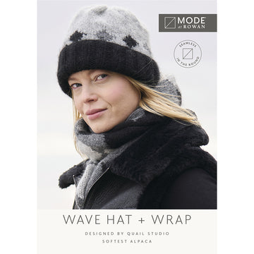 Wave Hat + Wrap in Mode at Rowan Softest Alpaca PDF
