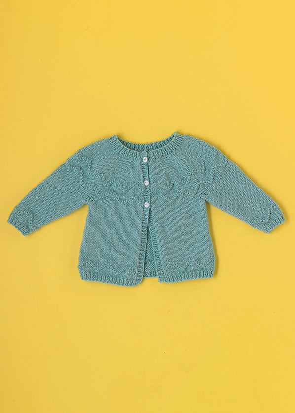 Paintbox Yarns See Saw Cardigan Knitting Pattern