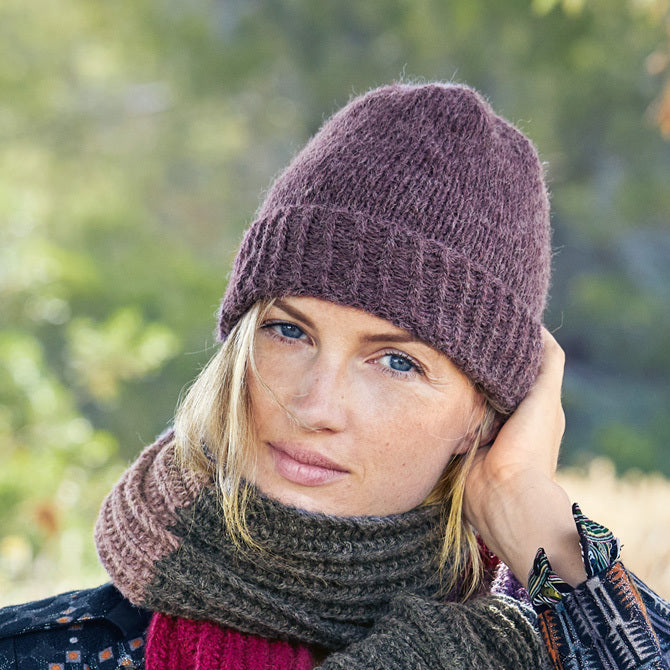 Lana Grossa Beanie Hat Knitting Pattern