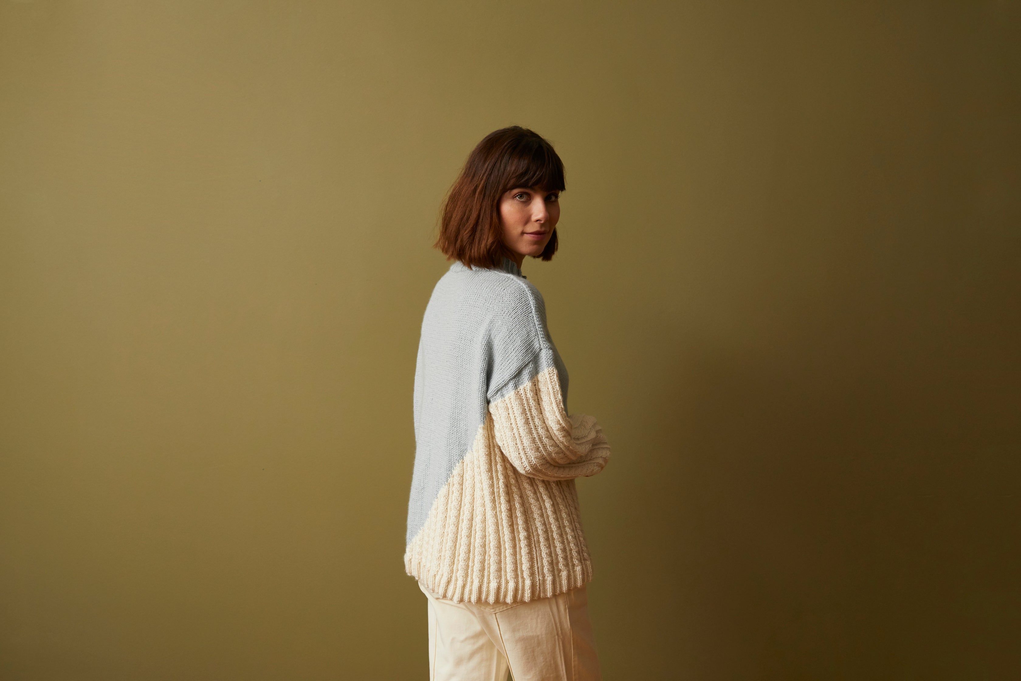 Debbie Bliss Mara Sweater Knitting Pattern
