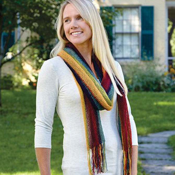 Valley Yarns Traversina Shawl Knitting Pattern