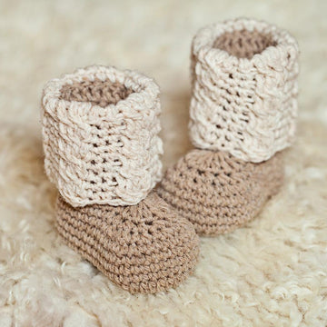 Baby Autumn Cable Boots