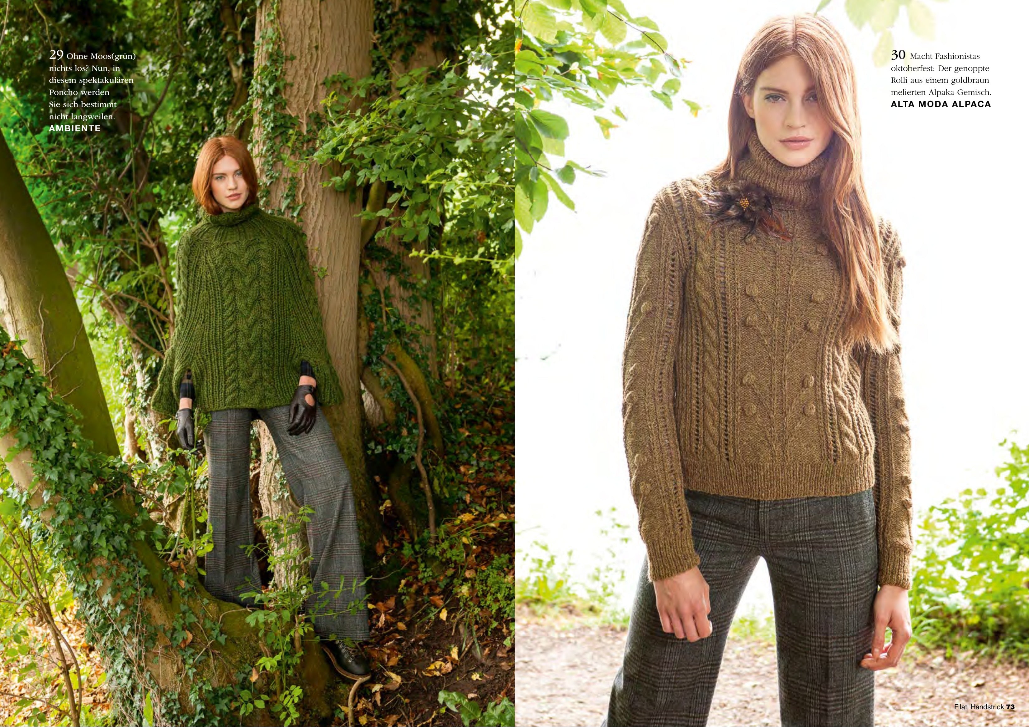 Lana Grossa Filati Handknitting Issue Pattern