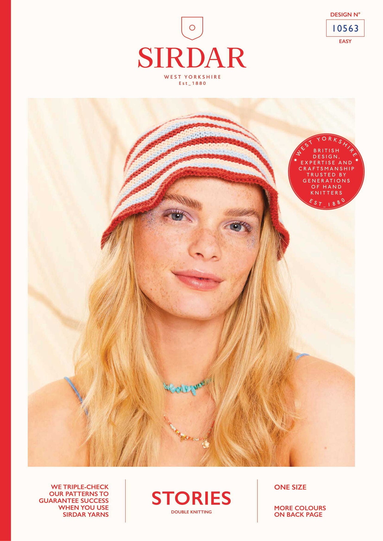 Sirdar 10563 Crowd Pleaser Beanie in Stories DK (Free)