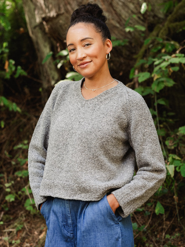 Charlestown Jumper in Berroco Remix Wool Knitting Pattern