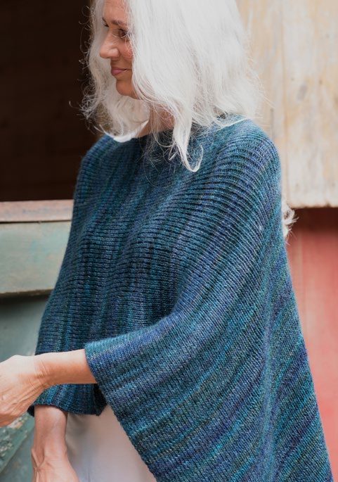 Berroco Bosquet Cape Knitting Pattern