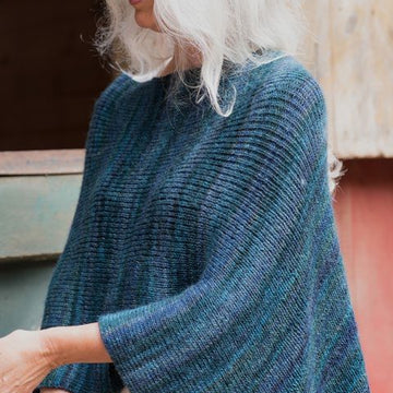 Berroco Bosquet Cape Knitting Pattern