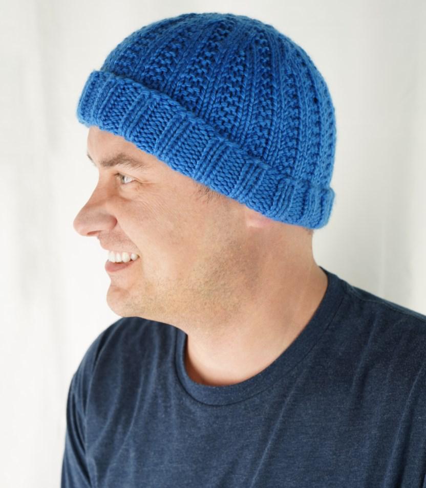 Cascade Yarns C Truckee River Hat Knitting Pattern