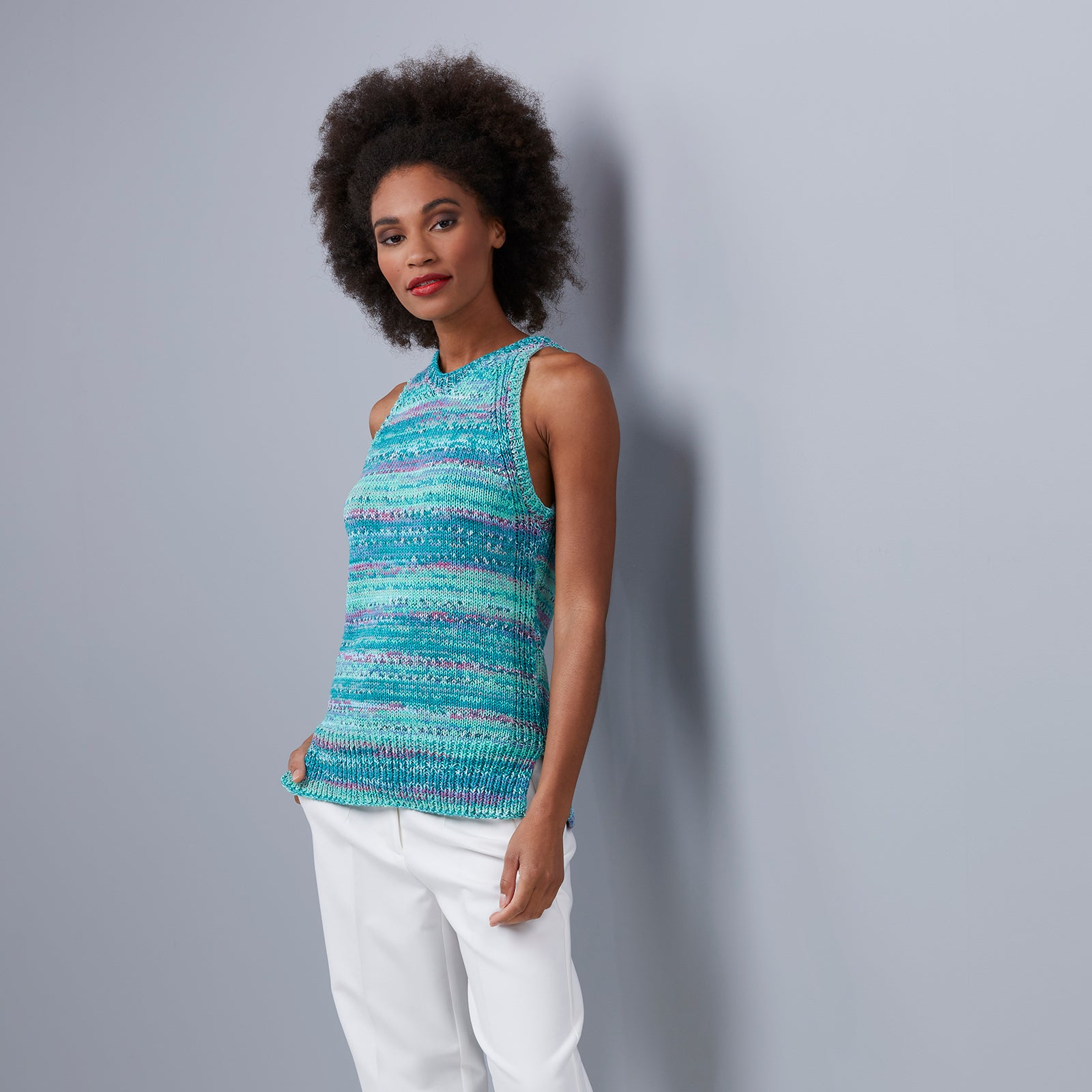 Sesia Kinsey Tank Jumper Knitting Pattern