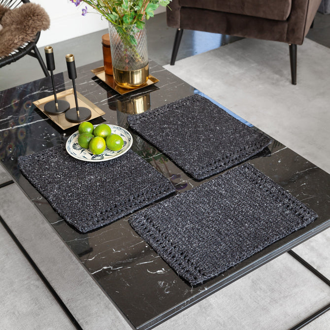 Lana Grossa Crocheted Placemats Pattern