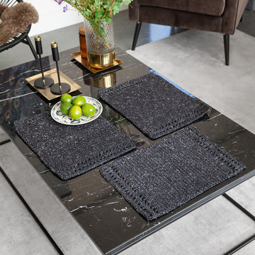 Lana Grossa Crocheted Placemats Pattern