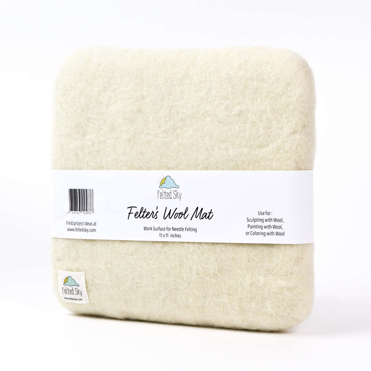 Felted Sky Felter's Wool Mat