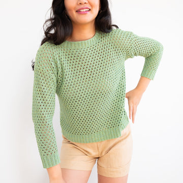 Berroco Lighted Structures Louvre Jumper Knitting Pattern