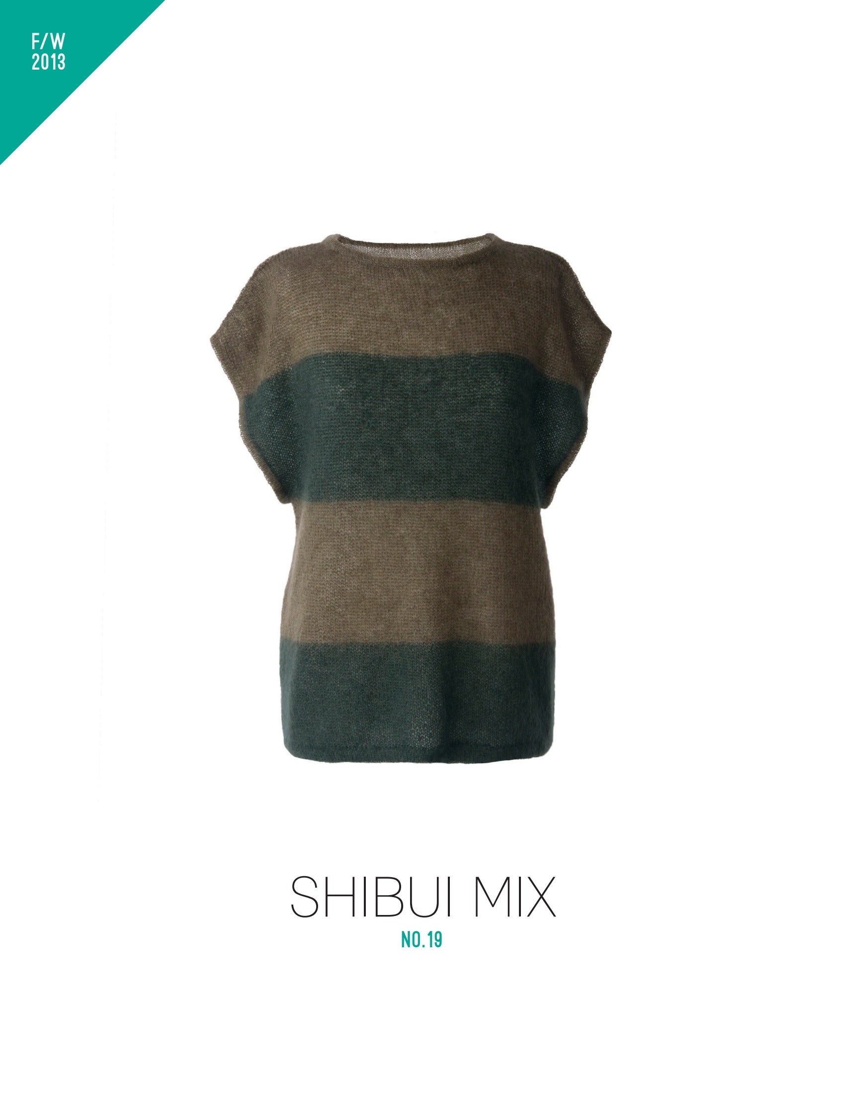 Shibui Knits Mix No. 19 Jumper Knitting Pattern